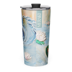A Moment Between Waves - Tapered stainless steel tumbler