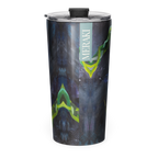 Into the Orb We Go - Tapered stainless steel tumbler