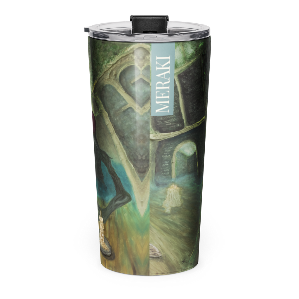 Academic Fatigue - Tapered stainless steel tumbler