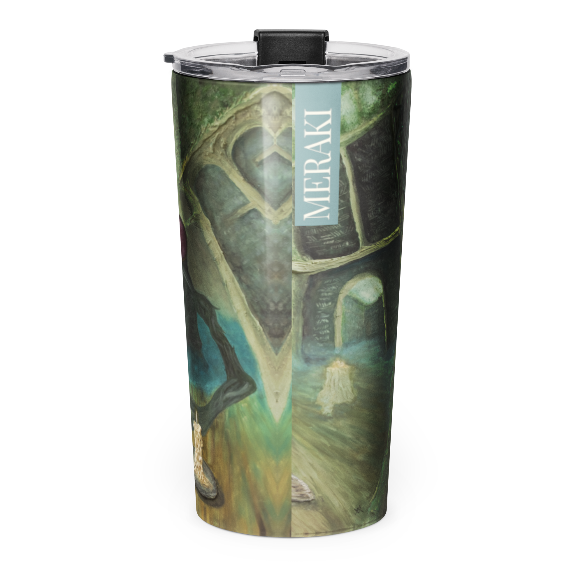 Academic Fatigue - Tapered stainless steel tumbler