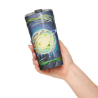 Into the Orb We Go - Tapered stainless steel tumbler