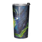 Into the Orb We Go - Tapered stainless steel tumbler