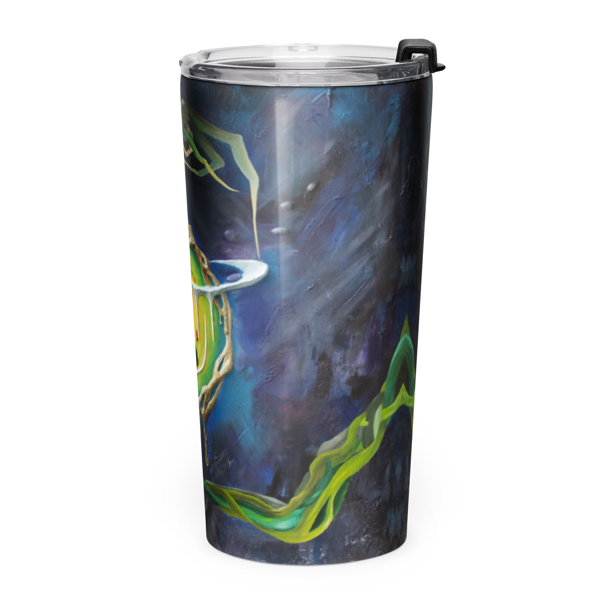 Into the Orb We Go - Tapered stainless steel tumbler
