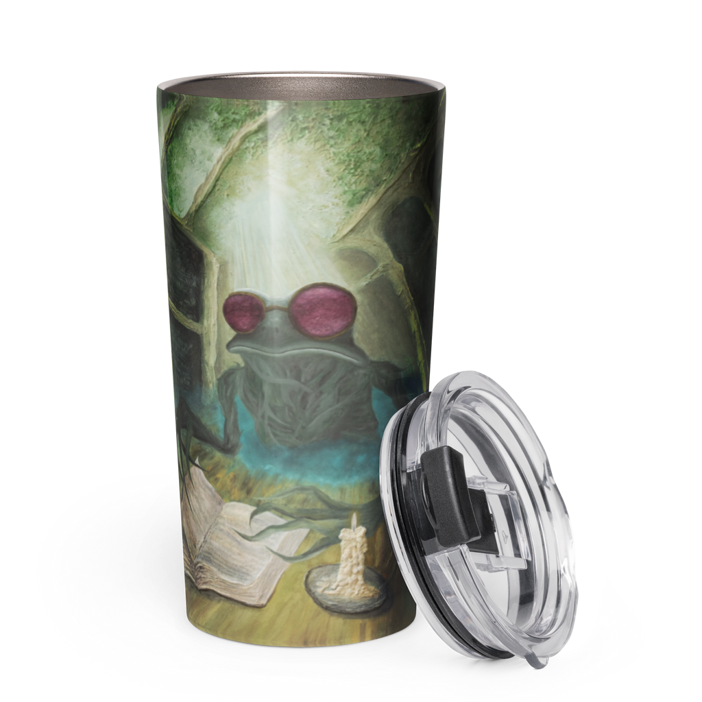 Academic Fatigue - Tapered stainless steel tumbler