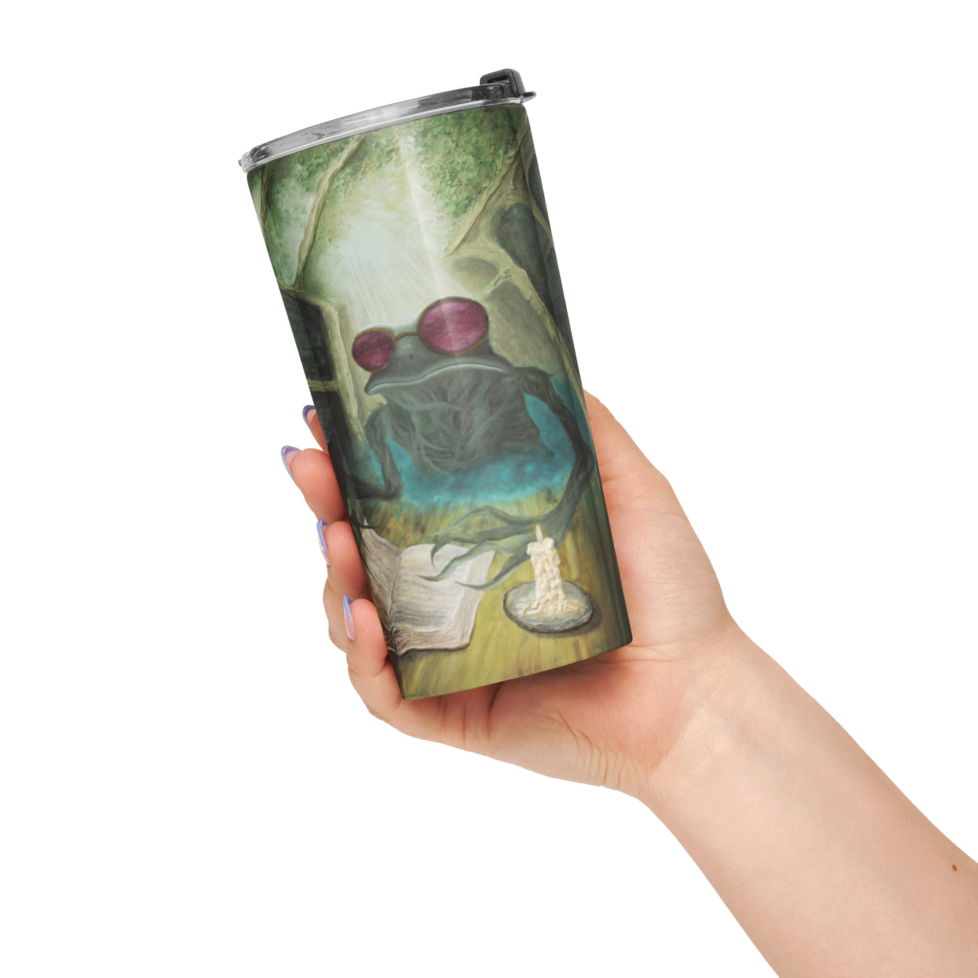 Academic Fatigue - Tapered stainless steel tumbler
