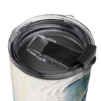 A Moment Between Waves - Tapered stainless steel tumbler