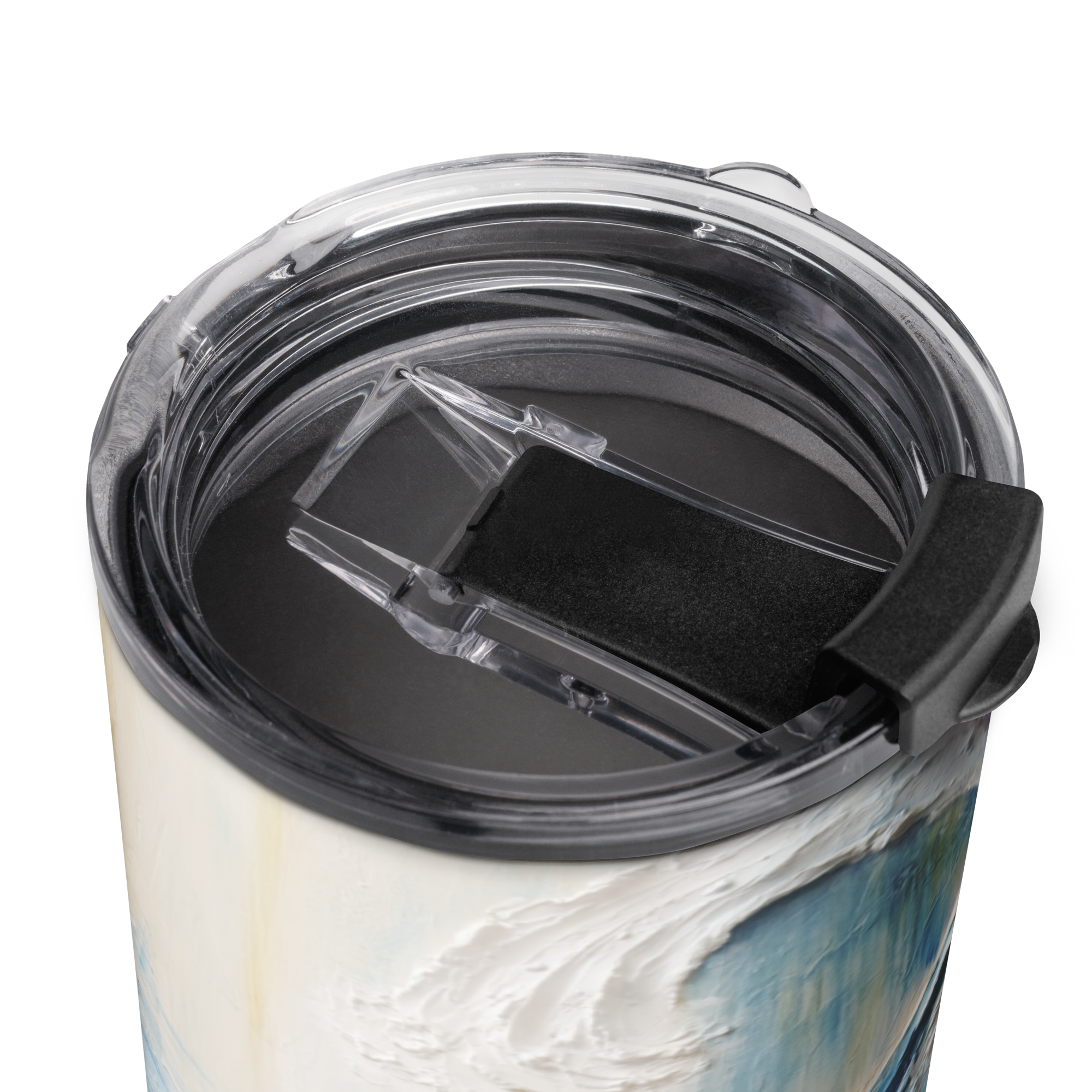 A Moment Between Waves - Tapered stainless steel tumbler