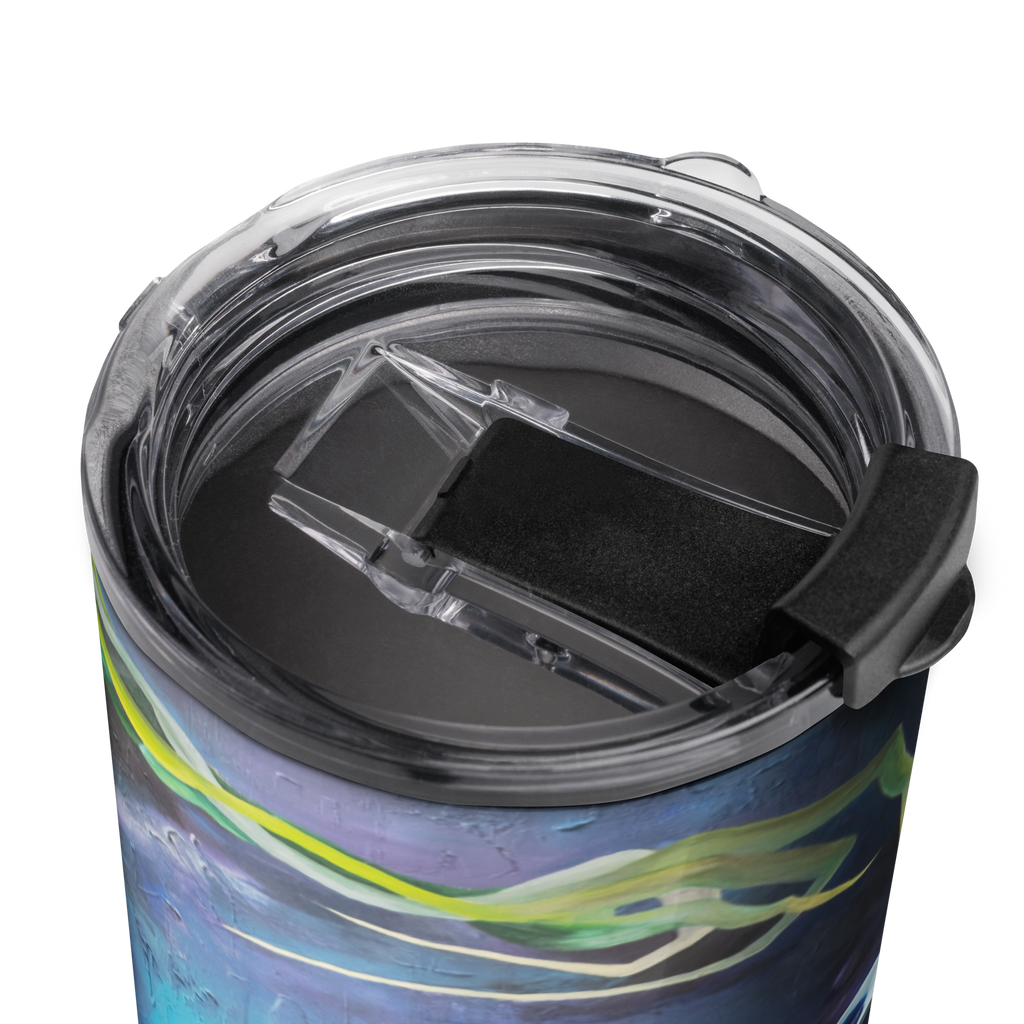 Into the Orb We Go - Tapered stainless steel tumbler