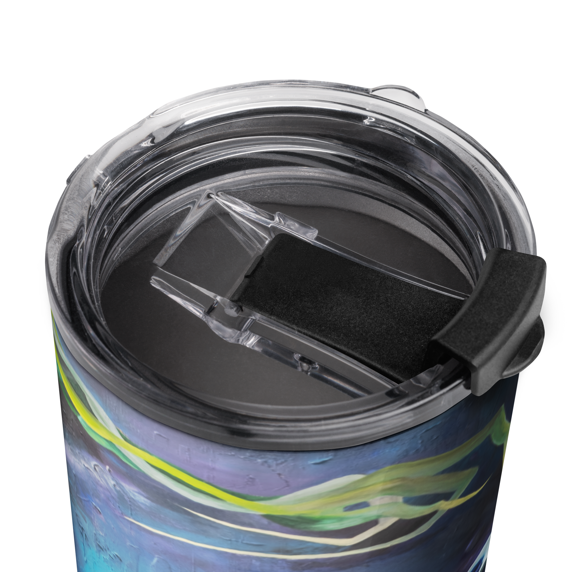 Into the Orb We Go - Tapered stainless steel tumbler