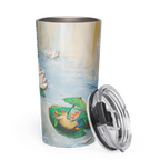 A Moment Between Waves - Tapered stainless steel tumbler