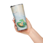 A Moment Between Waves - Tapered stainless steel tumbler